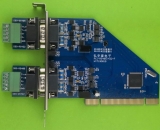 PCI-RS485/422(CH352L)雙口全隔離雙串口卡